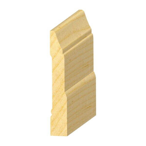 A picture of the side view of a piece of wood.