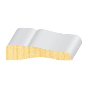 A white and yellow piece of paper