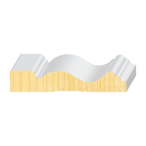 A white and yellow strip of paper