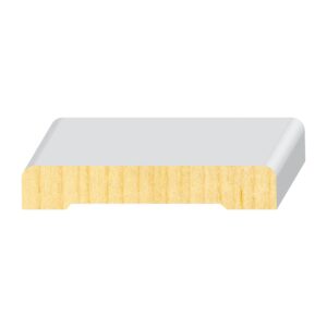 A white tile with yellow stripes on it.